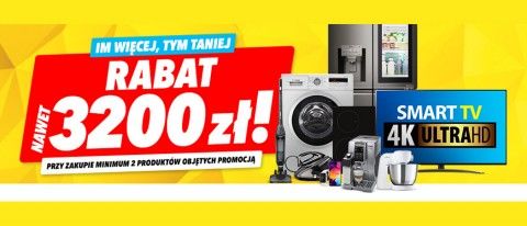 Promocja "Im więcej, tym taniej" w Media Expert