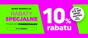 Promocja "Rabaty specjalne" w NEONET