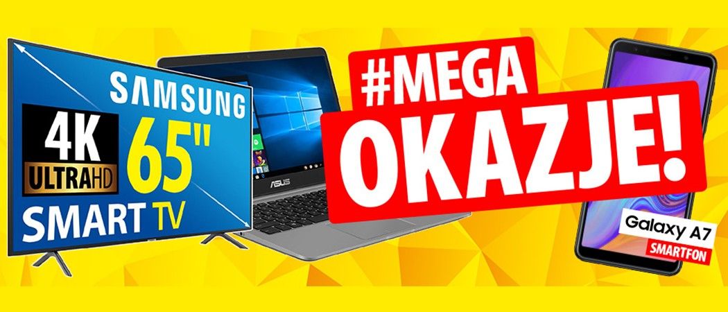Promocja "Mega okazje" w Media Expert - kup promocyjny sprzęt z dodatkowym rabatem!