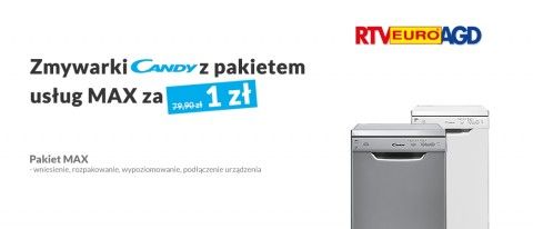 Promocja na zmywarki CANDY