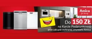 Promocja na zmywarki AMICA w RTV EURO AGD