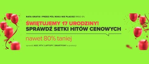 Promocja ŚWIĘTUJEMY 17 URODZINY w NEONET