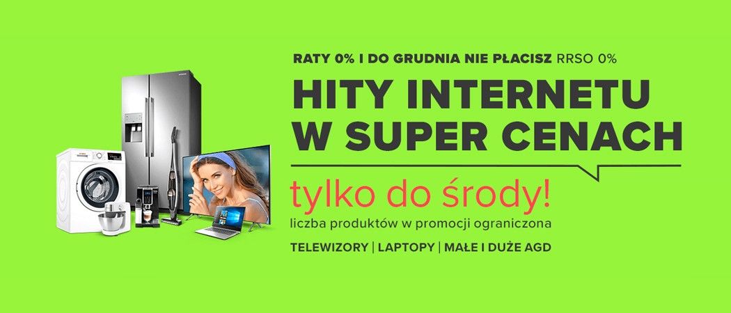Promocja HITY INTERNETU W SUPER CENACH w Neonet - kup jeszcze taniej promocyjne AGD!