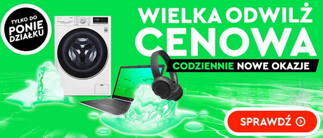 Promocja WIELKA ODWILŻ CENOWA w Ole Ole - kup jeszcze taniej promocyjne AGD!