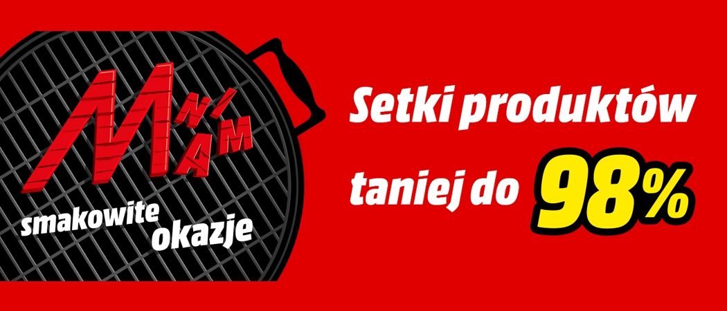 Promocja SMAKOWITE OKAZJE w Media Markt - kup promocyjne AGD nawet do 98% taniej!