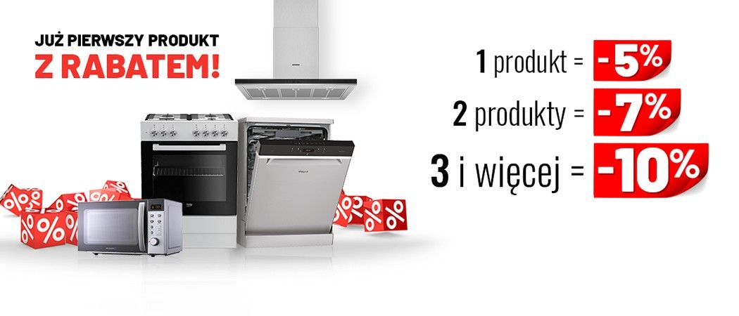 Kup wybrane sprzęty AGD i odbierz do 10% dodatkowego rabatu w promocji Neo24!