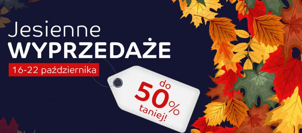 Jesienna wyprzedaż w eMAG - sprzęty AGD z rabatem do 50%!