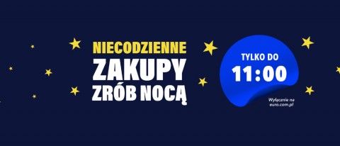 Promocja NOCNA PROMOCJA w RTV EURO AGD