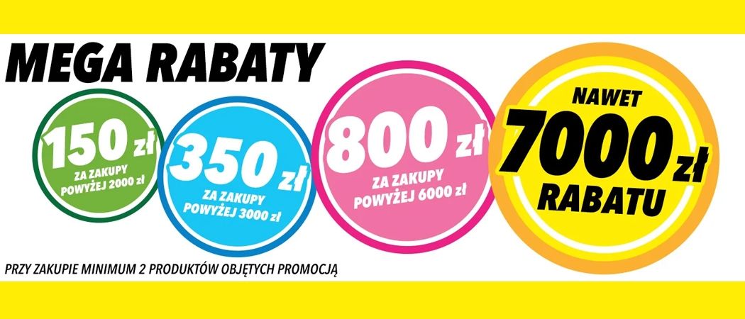 Promocja MEGA RABATY w Media Expert - kup wybrany zestaw AGD taniej z kodem rabatowym!