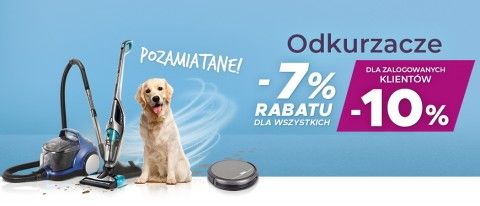 Promocja na odkurzacze w NEO24