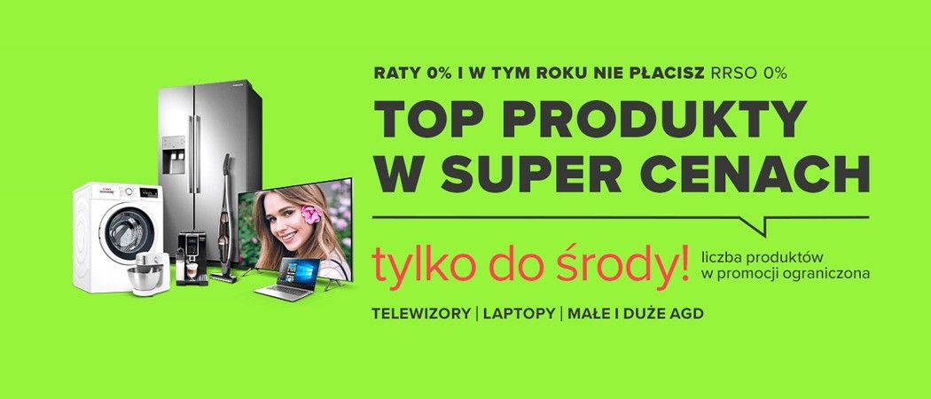 Promocja TOP PRODUKTY W SUPER CENACH w Neonet - kup jeszcze taniej promocyjne AGD!