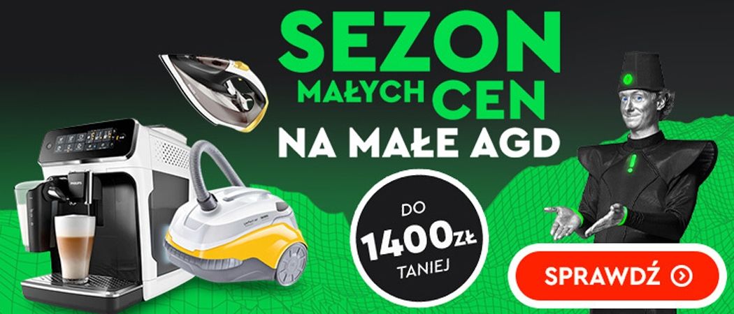 Promocja SEZON MAŁYCH CEN NA MAŁE AGD w Ole Ole - kup jeszcze taniej wybrane małe AGD!