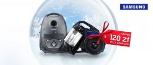 Promocja AGD na odkurzacze SAMSUNG!