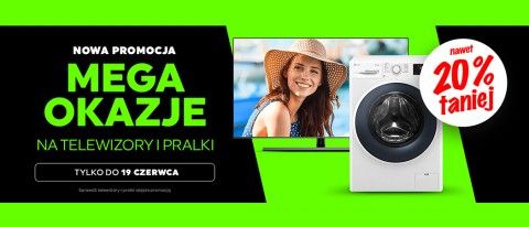 Promocja na pralki w NEONET