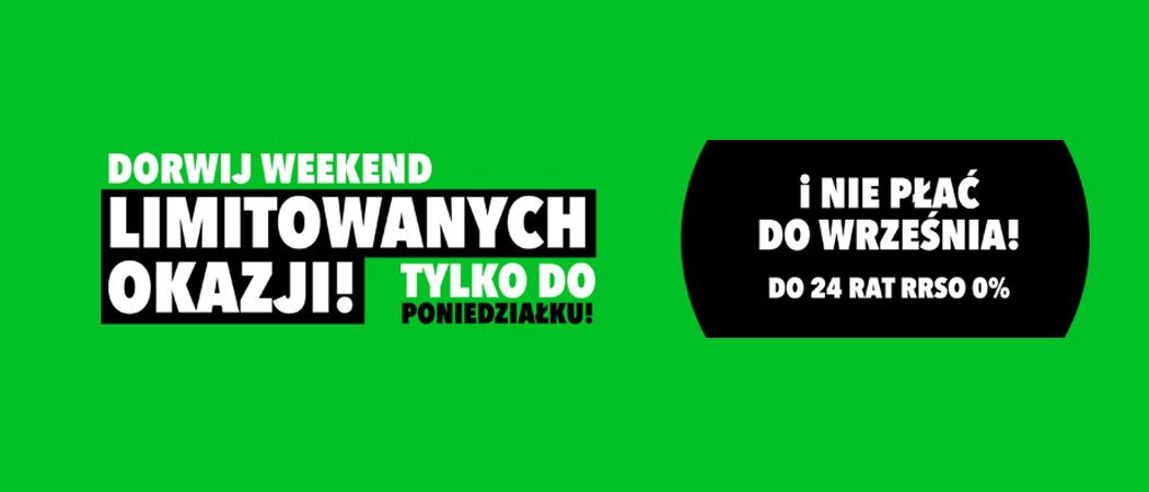 Promocja WEEKEND LIMITOWANYCH OKAZJI w RTV EURO AGD - kup wybrane AGD taniej z kodem rabatowym!