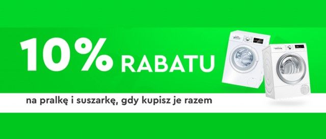 Promocja na pralki i suszarki w Ole Ole
