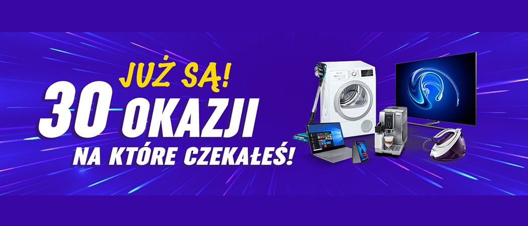 Rabaty nawet do 350 zł na wybrane AGD w promocji "30 okazji na kt&oacute;re czekałeś" w Neonet!