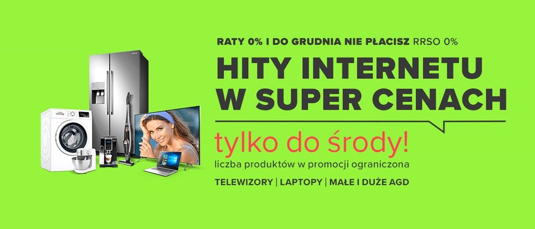 Promocja HITY INTERNETU W SUPER CENACH w Neonet - kup taniej promocyjne AGD!