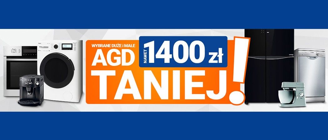 Promocja w Avans - kup wybrany sprzęt AGD i zyskaj nawet do 1400 zł rabatu!