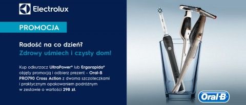 Promocja odkurzaczy ELECTROLUX