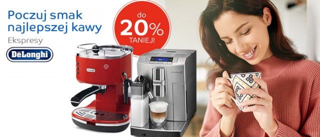 Promocja na ekspresy DeLonghi w eMAG