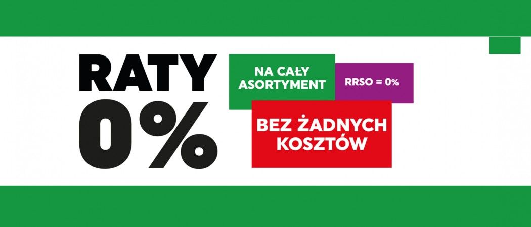 Promocja ratalna w Neonet - raty 0% na cały asortyment!