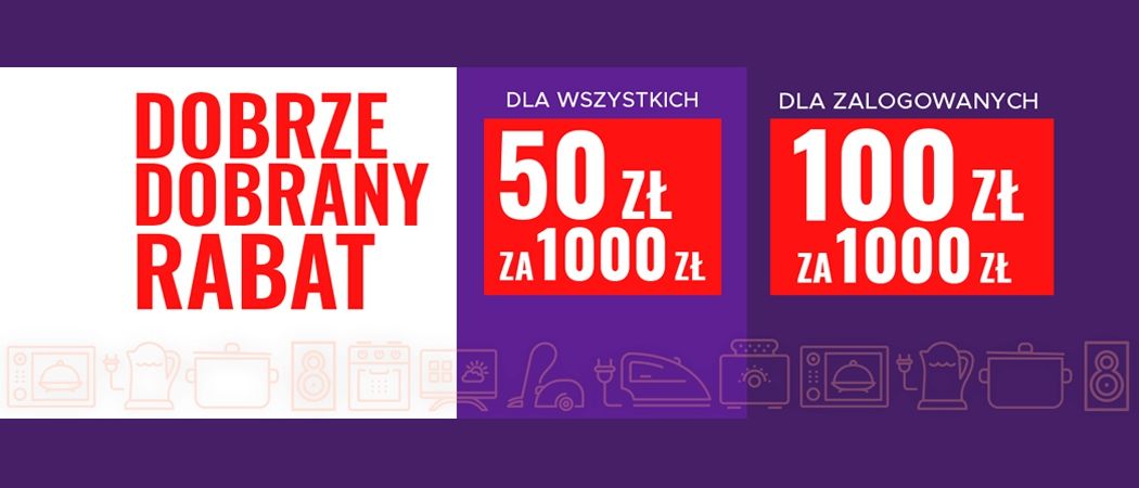 Promocja AGD w Neo24 Promocja DOBRZE DOBRANY RABAT w Neo24 - kup jeszcze taniej promocyjne AGD! Promocja DOBRZE DOBRANY RABAT w Neo24 - kup jeszcze taniej promocyjne AGD!