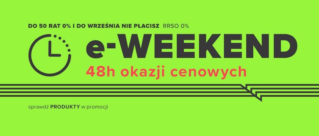 Promocja E-WEEKEND w Neonet - kup promocyjne AGD taniej z kodem rabatowym!