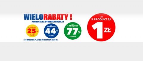 Promocja WIELORABATY w RTV EURO AGD