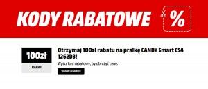 Promocja na pralki CANDY w Media Markt