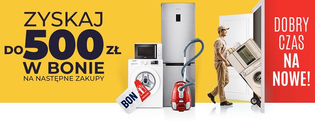 Promocja na AGD w Neo24 - kup wybrany sprzęt i odbierz do 500 zł w bonie!