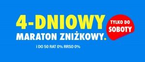 Promocja 4-DNIOWY MARATON ZNIŻKOWY w RTV EURO AGD