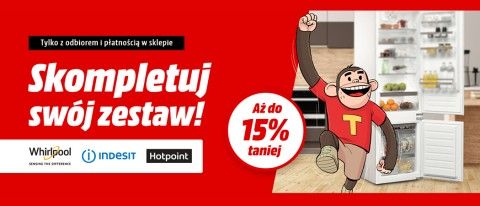 Promocja na zestawy sprzęt&oacute;w AGD w Media Markt