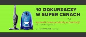 Promocja na odkurzacze w NEONET