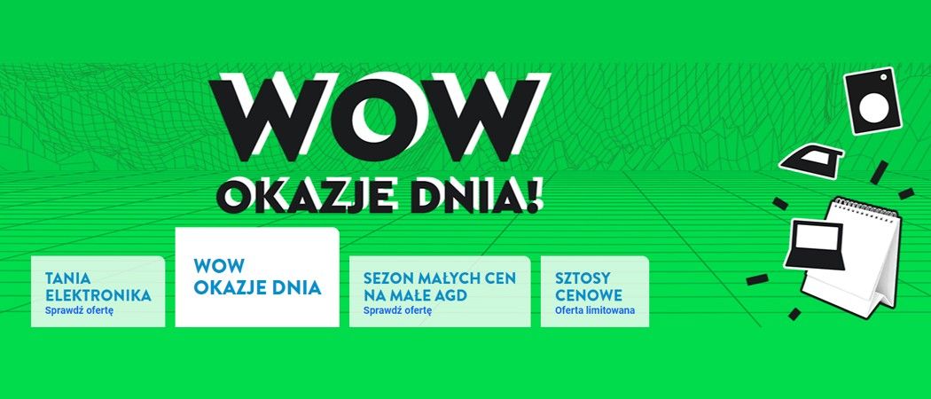 Promocja WOW! OKAZJE DNIA! w Ole Ole - kup jeszcze taniej wybrane AGD!