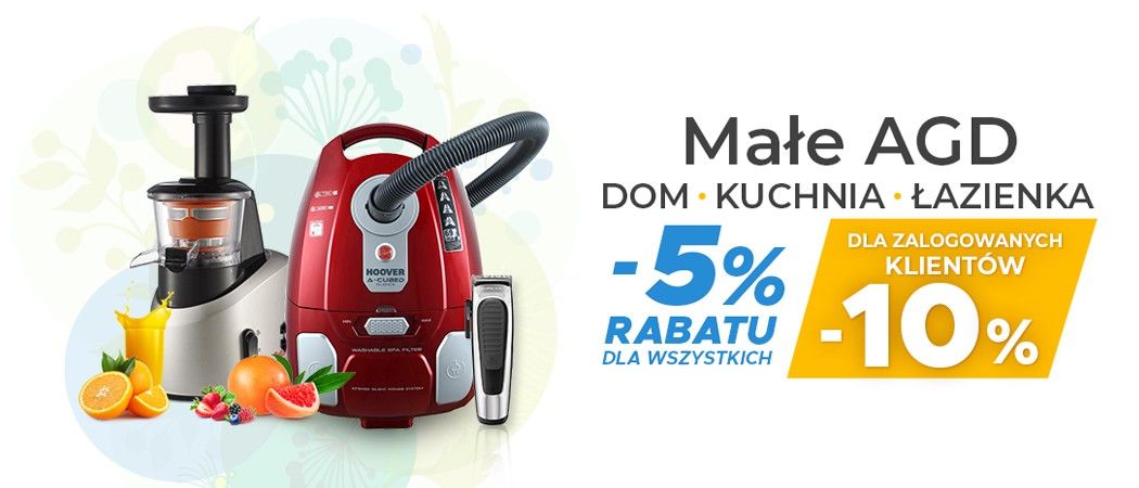 Promocja Neo24 na małe AGD - kup wybrane małe AGD jeszcze taniej z kodem rabatowym!