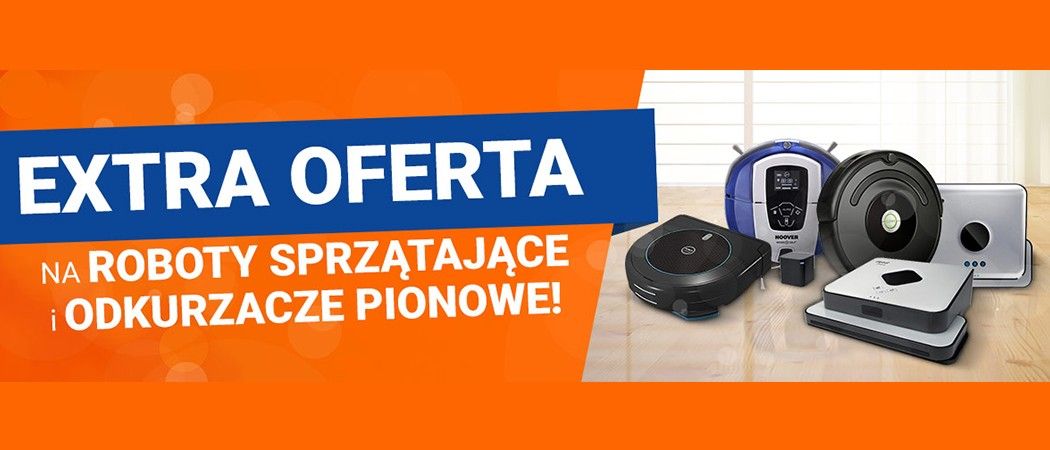 Kup wybrany odkurzacz w super cenie w promocji w sklepach Avans!