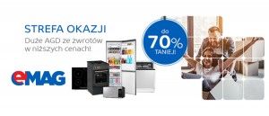 Wielka wyprzedaż AGD w eMAG