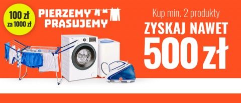 Promocja na pralki, suszarki i żelazka w NEO24