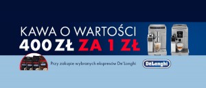 Promocja DeLonghi w RTV EURO AGD