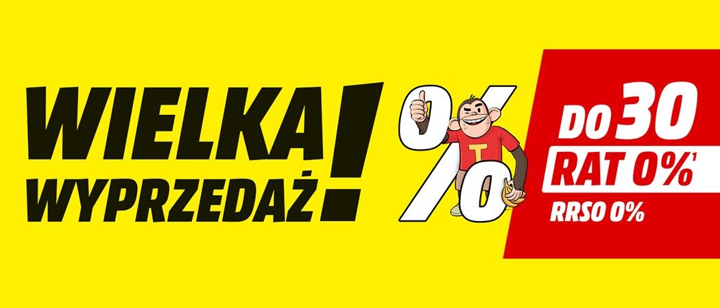 Promocja "Wielka wyprzedaż" w Media Markt - kup wybrany sprzęt i zyskaj dodatkowy rabat!