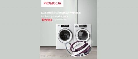 Promocja na pralki i suszarki WHIRLPOOL
