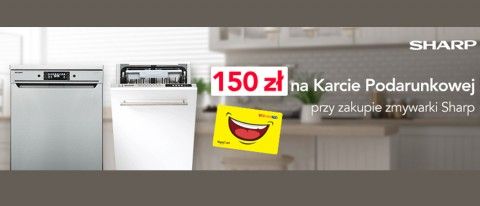 Promocja na zmywarki SHARP w RTV EURO AGD