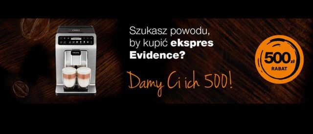 Promocja na ekspresy KRUPS w RTV EURO AGD