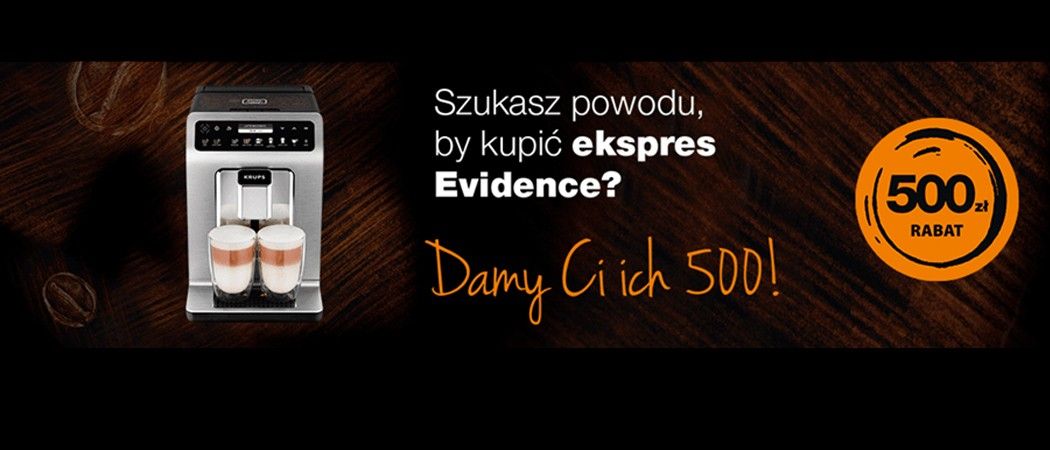 Promocja w RTV EURO AGD - kup wybrany ekspres KRUPS 500 zł taniej!