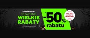 Promocja "Potwornie wielkie rabaty" w NEONET