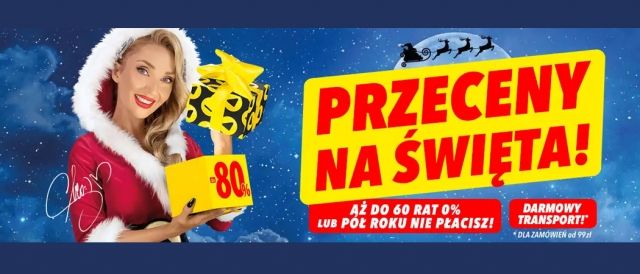 Promocja PRZECENY NA ŚWIĘTA w Media Expert