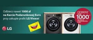 Promocja na pralki LG w RTV EURO AGD