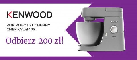 Promocja na roboty kuchenne KENWOOD w NEONET