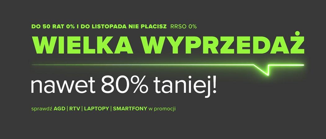 Promocja WIELKA WYPRZEDAŻ w Neonet - kup promocyjne AGD taniej z kodem rabatowym!